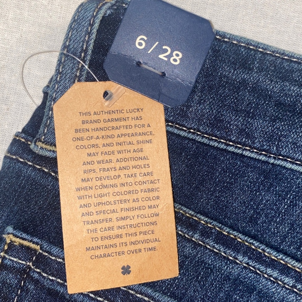 NWT Lucky Brand Ava Skinny Jean - Dark Wash - Picture 12 of 16